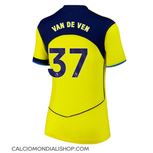 Maglie da calcio Tottenham Hotspur Micky van de Ven #37 Terza Maglia Femminile 2025-26 Manica Corta Maglie da calcio Tottenham Hotspur Micky van de Ven #37 Terza Maglia Femminile 2025-26 Manica Corta